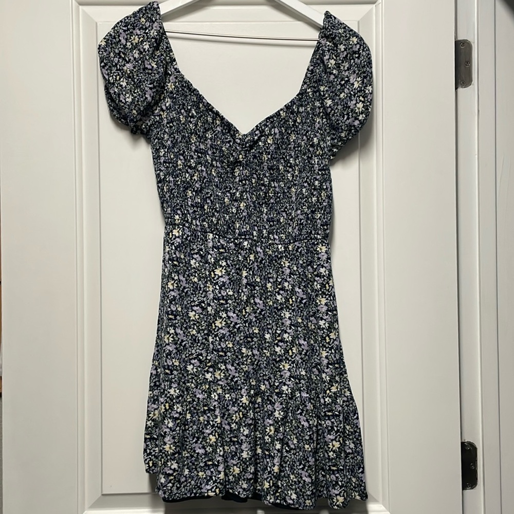 Floral Navy Hollister Dress